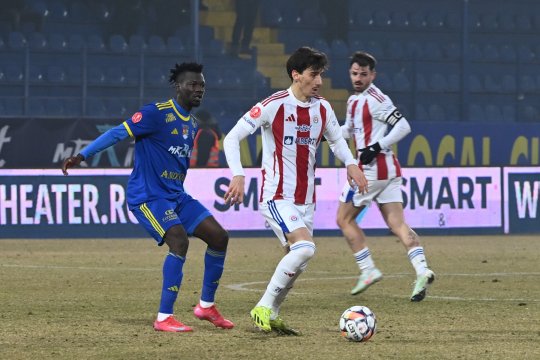 Unirea Slobozia - Oțelul 0-1. Victorie uriașă pentru jucătorii pregătiți de Ovidiu Burcă! Gălățenii au marcat după ce au rămas în inferioritate numerică