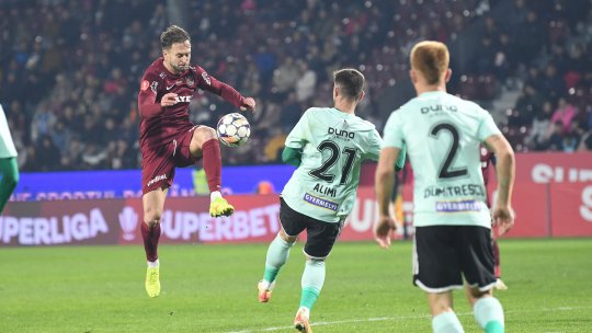 Sepsi - CFR Cluj 1-1. ”Feroviarii” ratează victoria, dar play-off-ul e decis! Rapid și Dinamo au locul asigurat în top 6