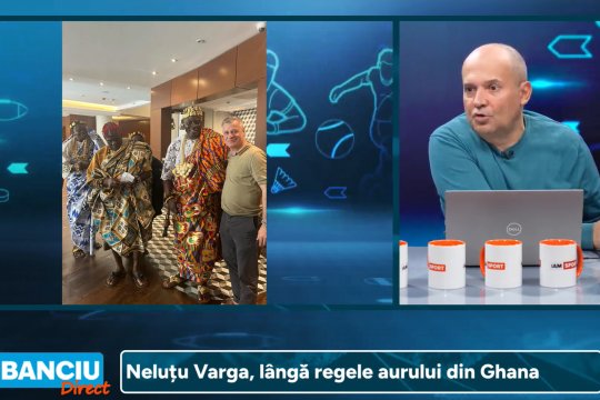 Radu Banciu a văzut poza cu Neluțu Varga și ”regele aurului” din Ghana și a avut o reacție fabuloasă