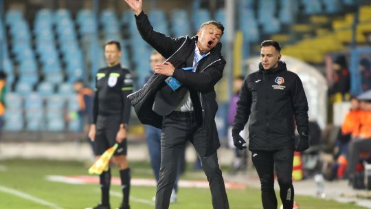 Ovidiu Burcă rămâne tensionat, în ciuda victoriei obținute de Oțelul: ”E o perioadă tulbure. Nu prea ai momente de relaxare”