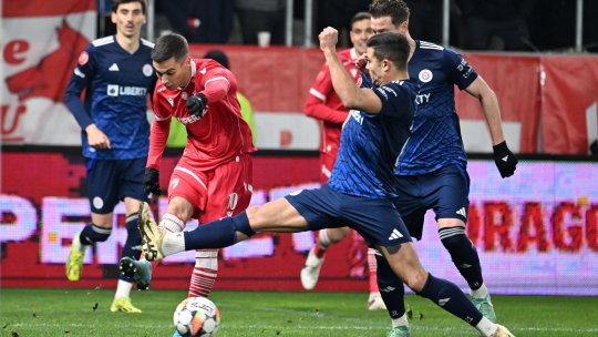 Dinamo - Oțelul Galați 1-0. "Câinii" au dat lovitura în minutul 90+8! Echipa lui Kopic a egalat liderul U Cluj