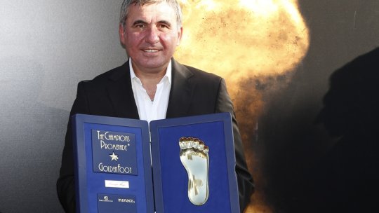 Ce număr poartă la picior Gică Hagi: ”Ferească Dumnezeu! Râdea de noi, frate”