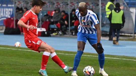 Poli Iași - UTA Arad 0-1. Miriuță nu sparge gheața la noua echipă. Un gol cu călcâiul a adus victoria arădenilor