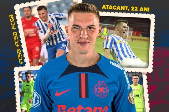OFICIAL | FCSB a anunțat transferul lui Andrei Gheorghiță. Ce număr va purta noua "perlă" a lui Gigi Becali