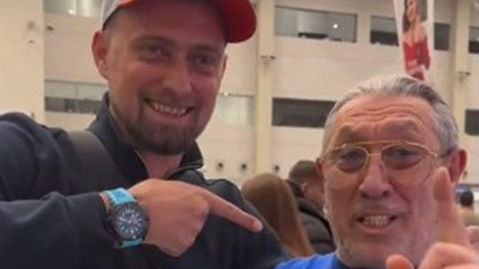 Gabi Tamaș și Serghei Mizil au făcut show în aeroport: ”Unde mai bem o bere?”