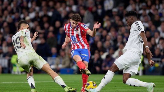 Real Madrid - Atletico Madrid 1-1. Remiză în derby-ul de pe Santiago Bernabeu. Alvarez și Mbappe, marcatorii serii