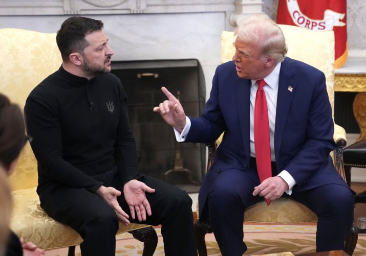 Între Volodimir Zelenski și Donald Trump a avut loc o altercație verbală fără precedent