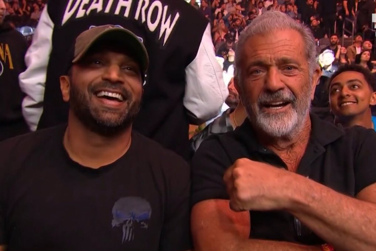 Kash Patel, director FBI, și Mel Gibson, acot și regizor