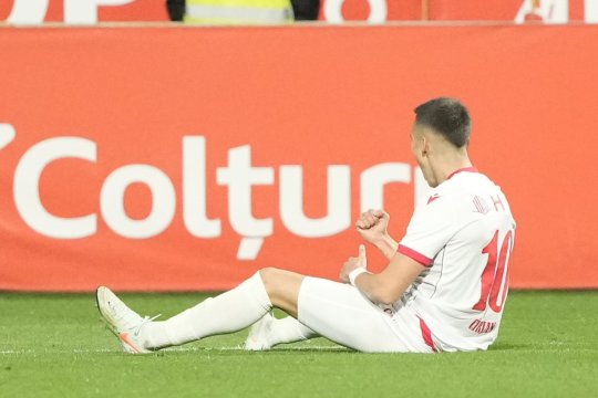 Mesajul lui Cîrjan după ce a marcat la Arad și a deschis drumul spre victorie pentru Dinamo: "Îi mulțumesc lui Mister"