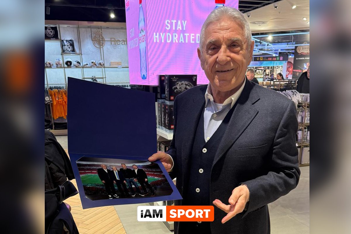 Ioan Becali a asistat la meciul de pe Wanda Metropolitano