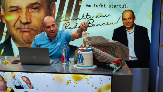 Tort surpriză pentru Radu Banciu de ziua lui! Cum a reacționat ”Consulul”