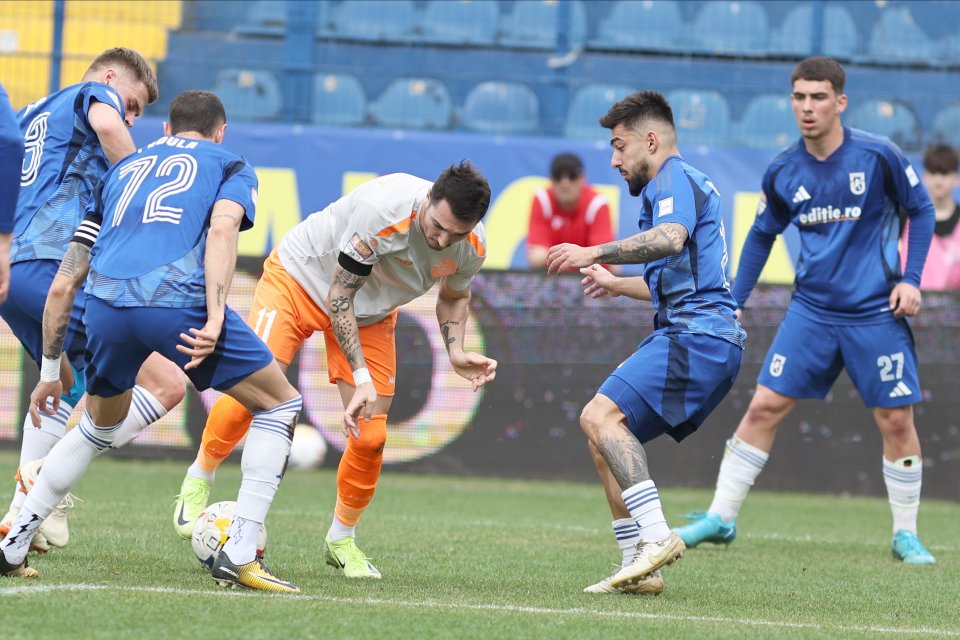 FCU Craiova a pierdut ultima partidă cu Metaloglobus, scor 2-3, și a ratat calificarea în play-off.