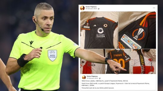 Cazul ”Victor Popescu”: arbitrul FIFA Radu Petrescu, suspectat că vinde suveniruri primite la meciuri sub un cont fals de Facebook. Reacții dure: “E un jegos. Poate vinde și meciuri”