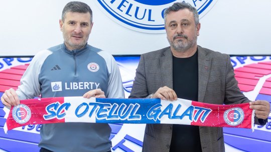 OFICIAL | Oțelul Galați l-a prezentat pe înlocuitorul lui Ovidiu Burcă