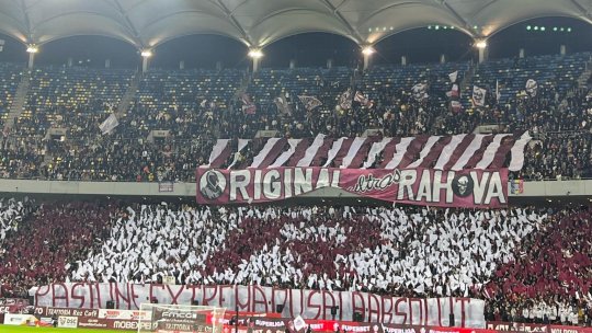 Atmosferă de meci mare la Rapid - FCSB! Scenografia pregătită de galeria giuleșteană: ”Îndrăgostiți iremediabil”