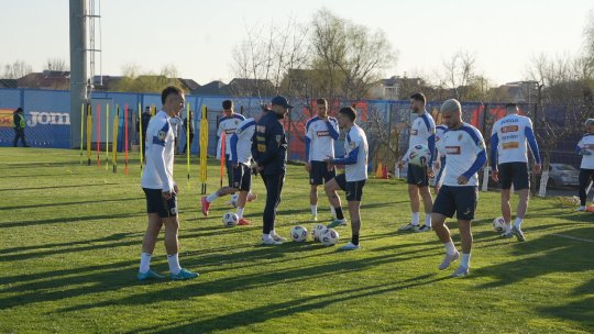 Ultima mișcare înainte de debutul în preliminarii. Mircea Lucescu a decis echipa de start a naționalei după antrenamentul oficial al tricolorilor
