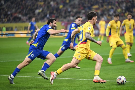 România - Bosnia 0-1. Naționala pierde la debutul în preliminariile Mondialului din 2026