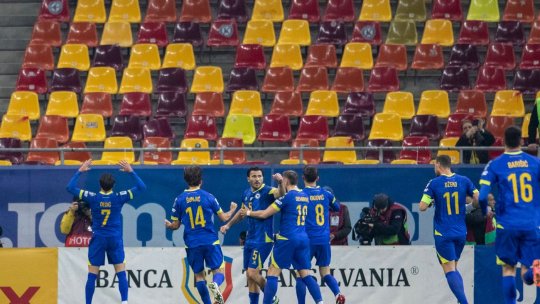 Jurnaliștii din Bosnia cred că România a avut penalty clar: ”A lovit balonul cu mâna. Am avut mult noroc”