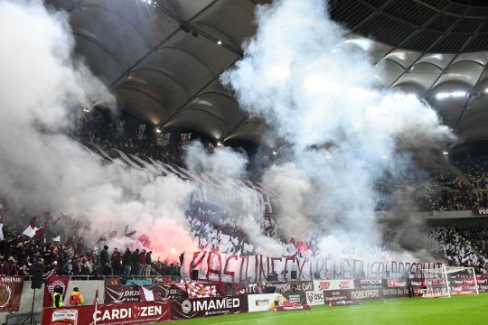 Amenzi usturătoare după Rapid - FCSB! Anunțul făcut de Jandarmeria Capitalei
