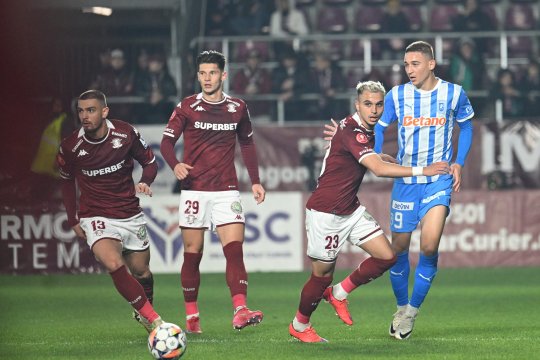 Unul dintre jucătorii de la Rapid, resemnat după eșecul cu Craiova. Cum a fost surprins acesta