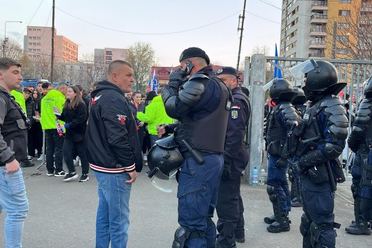 Mustață a anunțat că galeria FCSB nu mai intră la meciul cu Dinamo! Liderul Peluzei Nord s-a certat cu jandarmii, care dau vina pe clubul organizator