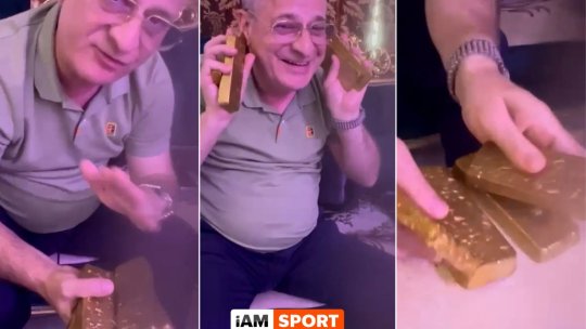 "Mister president, îți pregătesc 4.000 kg!”. Neluțu Varga, regele viral al aurului: mesaj video dintre lingouri cǎtre un destinatar misterios