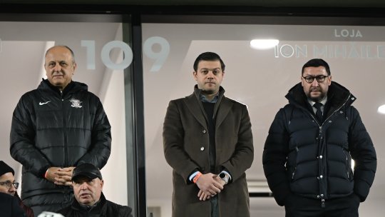 Viorel Moldovan îl contrazice pe Angelescu și anunță că Rapid a decis ca fanii să intre la conferința de presă: ”S-a greșit”