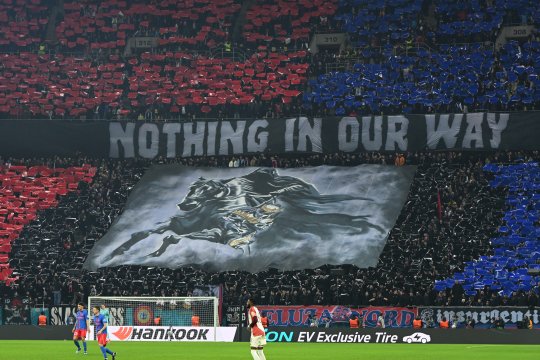 S-a umplut Arena Națională! Câți fani au fost în tribune la FCSB - Lyon