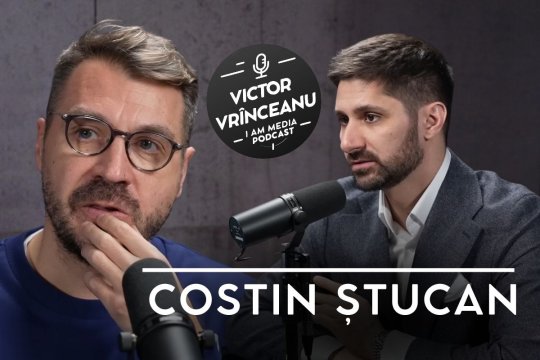 Podcast I AM MEDIA, ediția a 14-a | Episodul cu Costin Ștucan, disponibil pe Youtube iAMnews.ro!