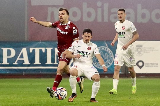 Hermannstadt - Rapid 1-0. Final de infarct pentru giuleșteni! Neguț a dat lovitura în minutele suplimentare