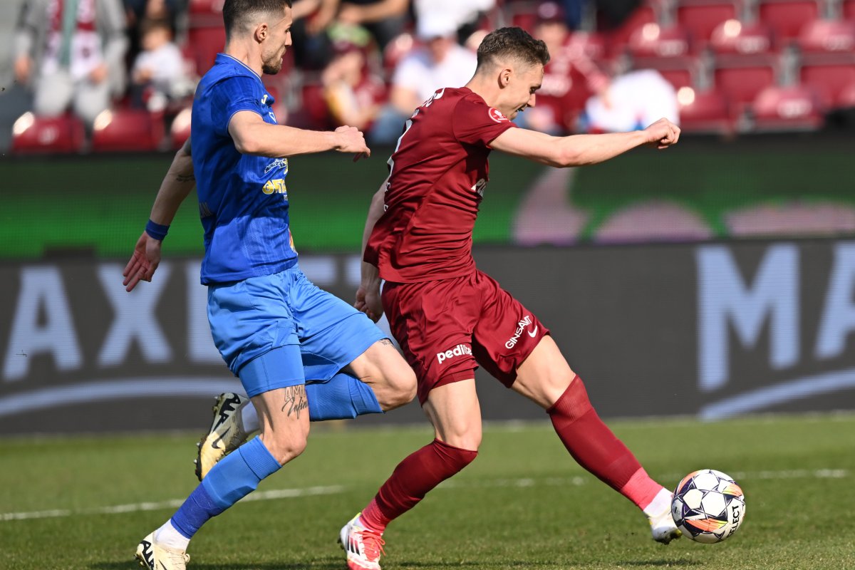 CFR-ul a reușit scorul campionatului în meciul cu Gloria Buzău