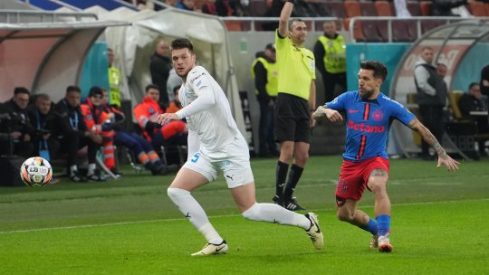 FCSB - Universitatea Craiova 1-0. Torpila lui Șut a adus victoria pentru roș-albaștri. Campioana câștigă sezonul regulat