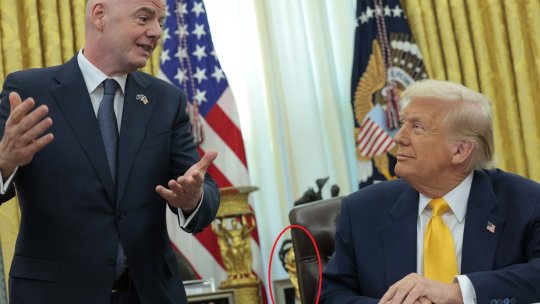 Obiectul bizar pe care Donald Trump îl are în birou: ”Este hilar pentru mine”. FIFA a negat că este adevărat