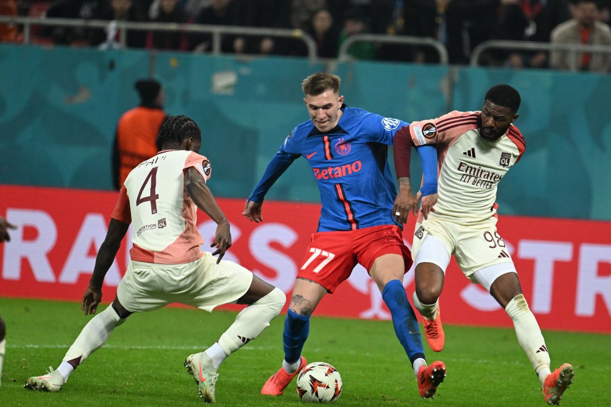 FCSB - Lyon 1-3, optimile Europa League