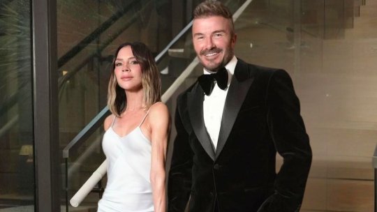 Cum s-a prezentat Leo Messi la ziua lui David Beckham. Atracția serii a fost însă Antonela. Ce i-a scris "Posh Spice"