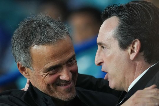 Reacția lui Luis Enrique după victoria cu Aston Villa