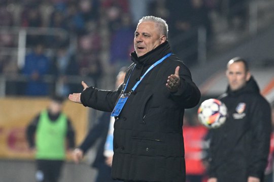 Șumudică a oprit antrenamentul înaintea meciului cu CFR: ”Am încercat să creez un conflict”