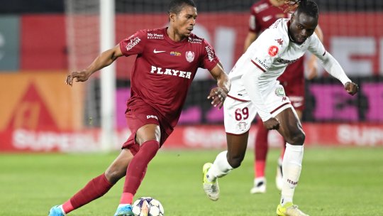 CFR Cluj - Rapid 1-1. Remiza din Gruia o păstrează pe FCSB pe primul loc al clasamentului. Giuleștenii sunt tot ultimii în play-off