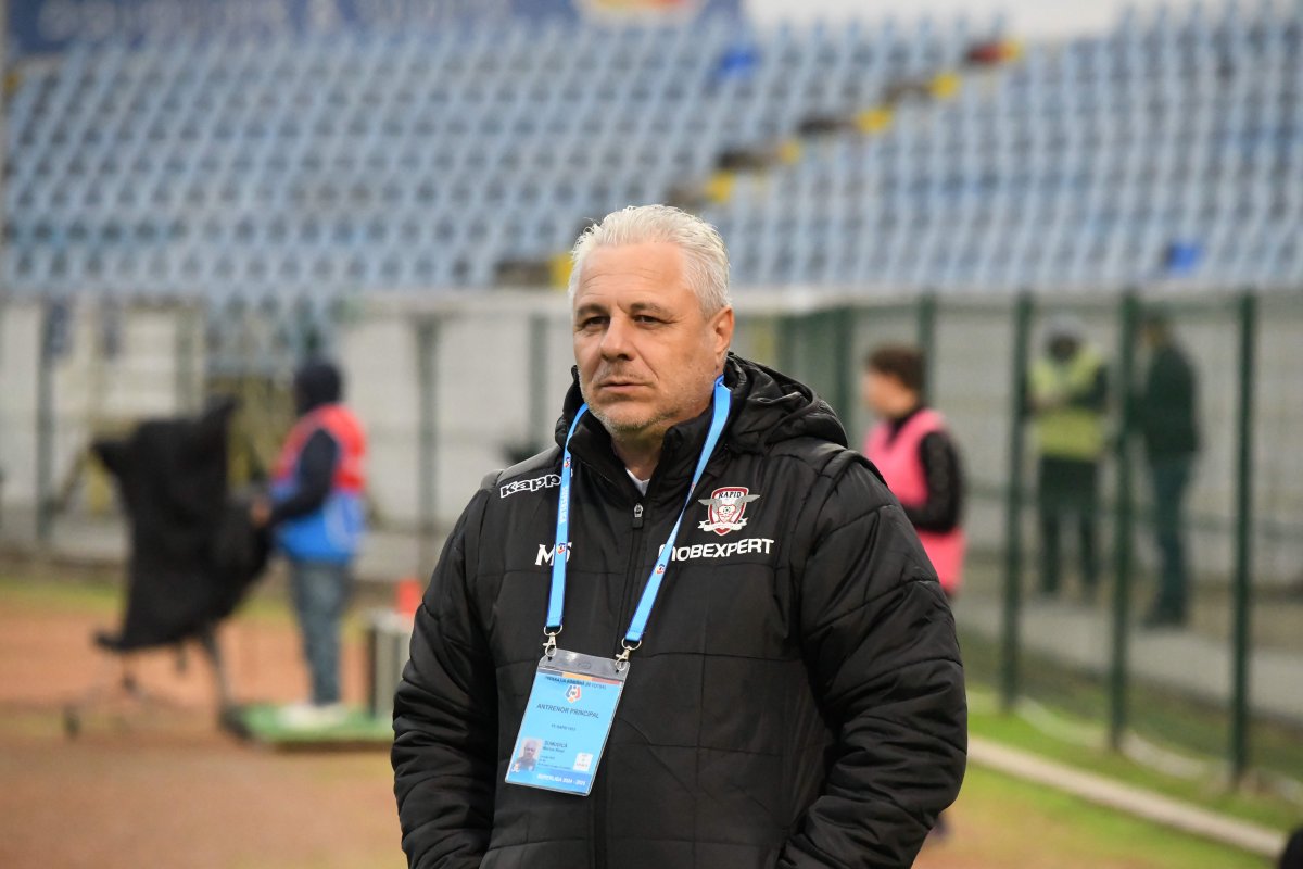 Marius Șumudică încearcă să ducă Rapidul pe podium la finalul acestui play-off