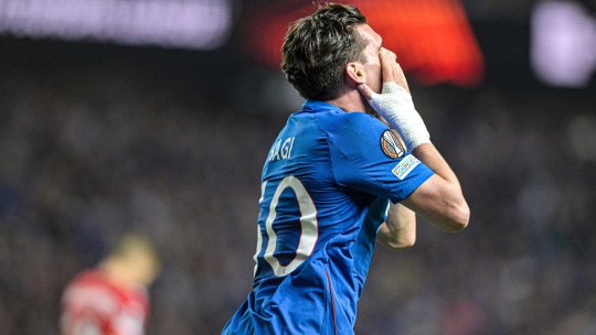 Ianis Hagi, nota 4 după eliminarea lui Rangers din Europa League: ”Și-a petrecut cea mai mare parte a meciului apărându-se”