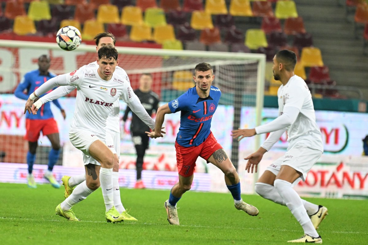 FCSB și CFR Cluj sunt printre echipele pedante la titlul de campioană a României