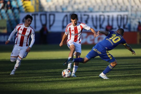 Oțelul Galați - Unirea Slobozia 2-0. Moldovenii ajung lideri în play-out, oaspeții rămân pe loc retrogradabil