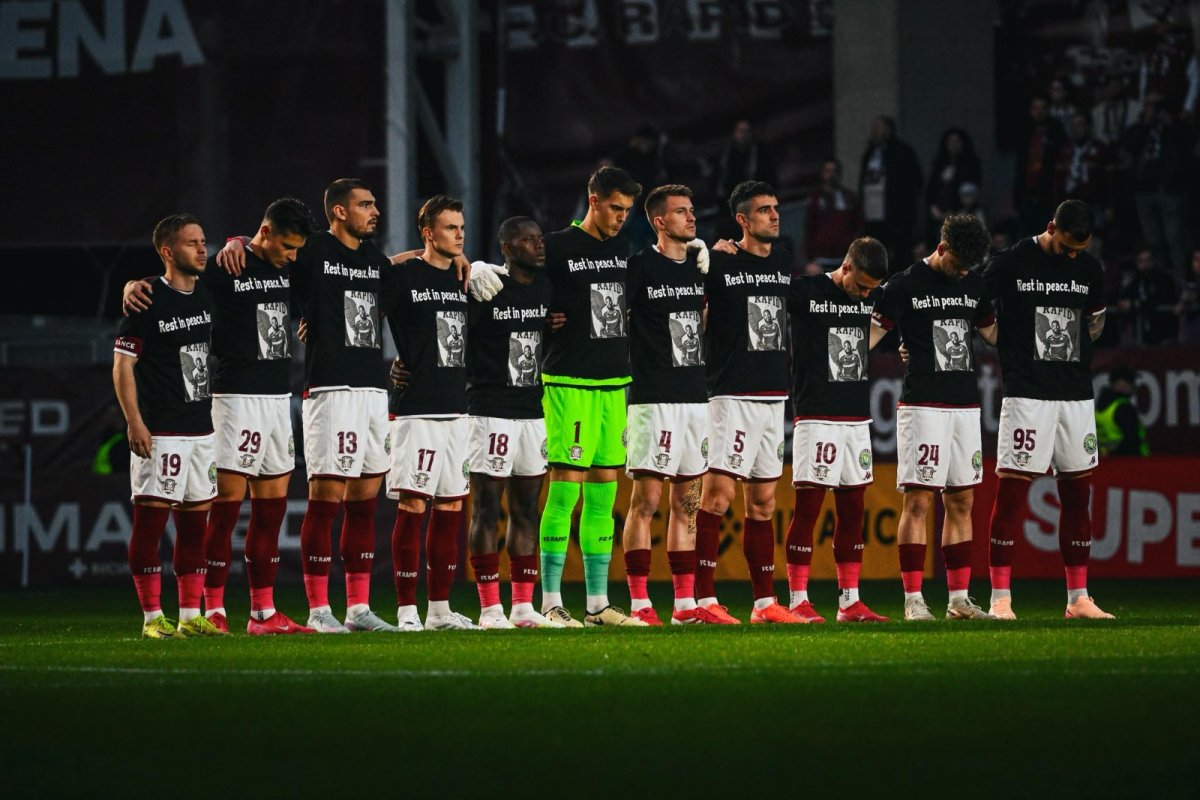 Rapid a făcut un gest impresionat pentru Aaron Boupendza