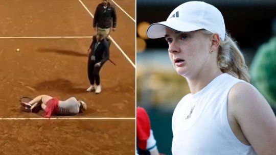 A leșinat pe teren! Imagini tulburătoare surprinse la turneul WTA de la Bogota