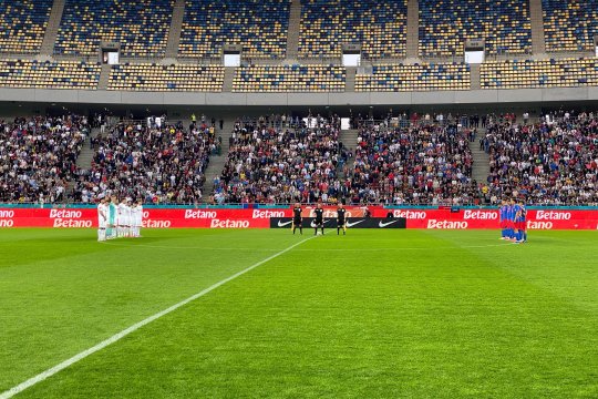 Moment de reculegere pentru Aaron Boupendza, la FCSB - CFR Cluj