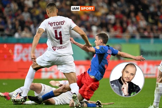 "Mulțumim, Cisotti! El e transferul sezonului, nu Bîrligea!". Andrei Ciobanu exultă după succesul campionei în fața CFR-ului: "Spiritul FCSB e unic, nu se vinde, nu se cumpără, nu se accidentează"