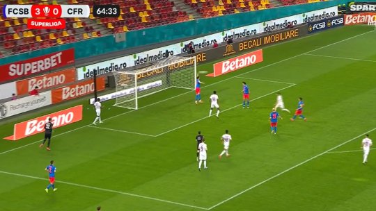 ”A uitat că e fundaș, a crezut că e portar!”. Faza incredibilă care a declanșat nebunia la FCSB - CFR Cluj