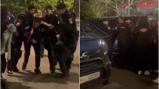 Un fan al lui Dinamo, scandal-monstru cu Jandarmeria după eșecul cu Craiova! A fost luat pe sus și dus în dubă: ”E abuziv ce faceți!”