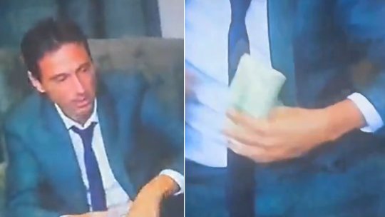 Președinte de club, filmat cu camera ascunsă în timp ce lua șpagă 25.000 de dolari