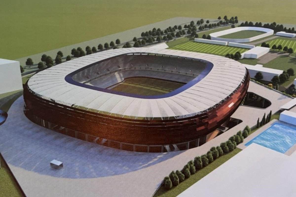 Noua arena a lui Dinamo va avea o capacitate de aproximativ 25 de mii de locuri